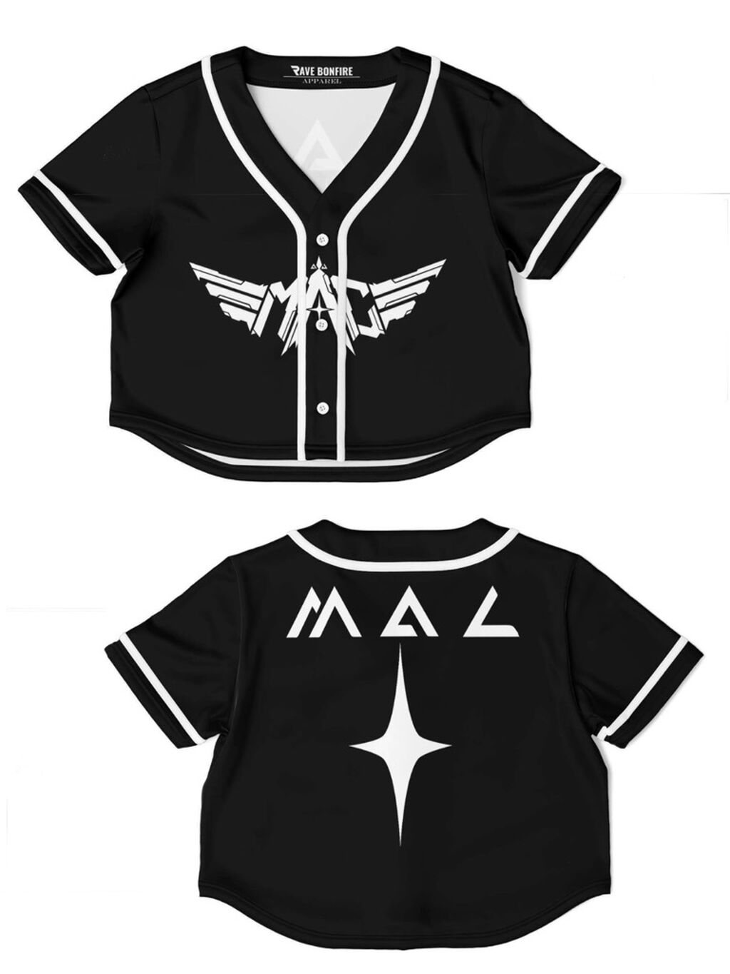 MAC Cropped Baseball Jersey