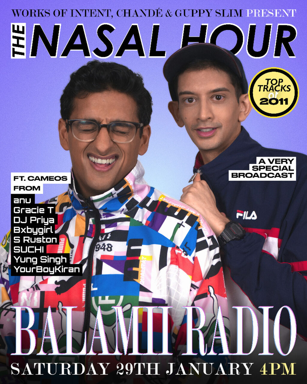 The Nasal Hour by Works of Intent, Chand&eacute; & Guppy Slim on Balamii Radio via Soundcloud