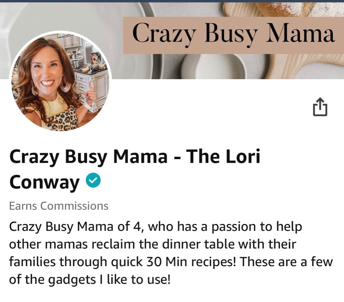 Crazy Busy Mama Amazon Store 