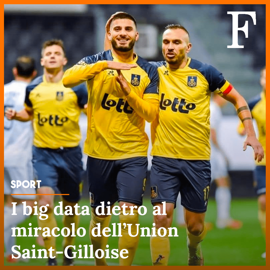 Ci sono i big data dietro al miracolo della Royale Union Saint-Gilloise