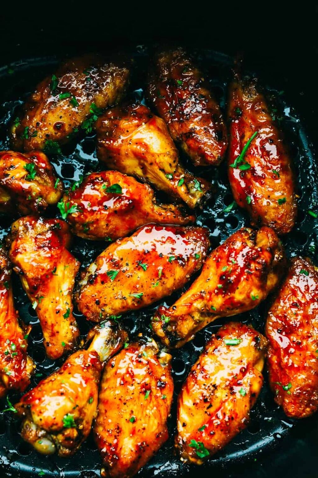 Air Fryer Honey Buffalo Chicken Wings