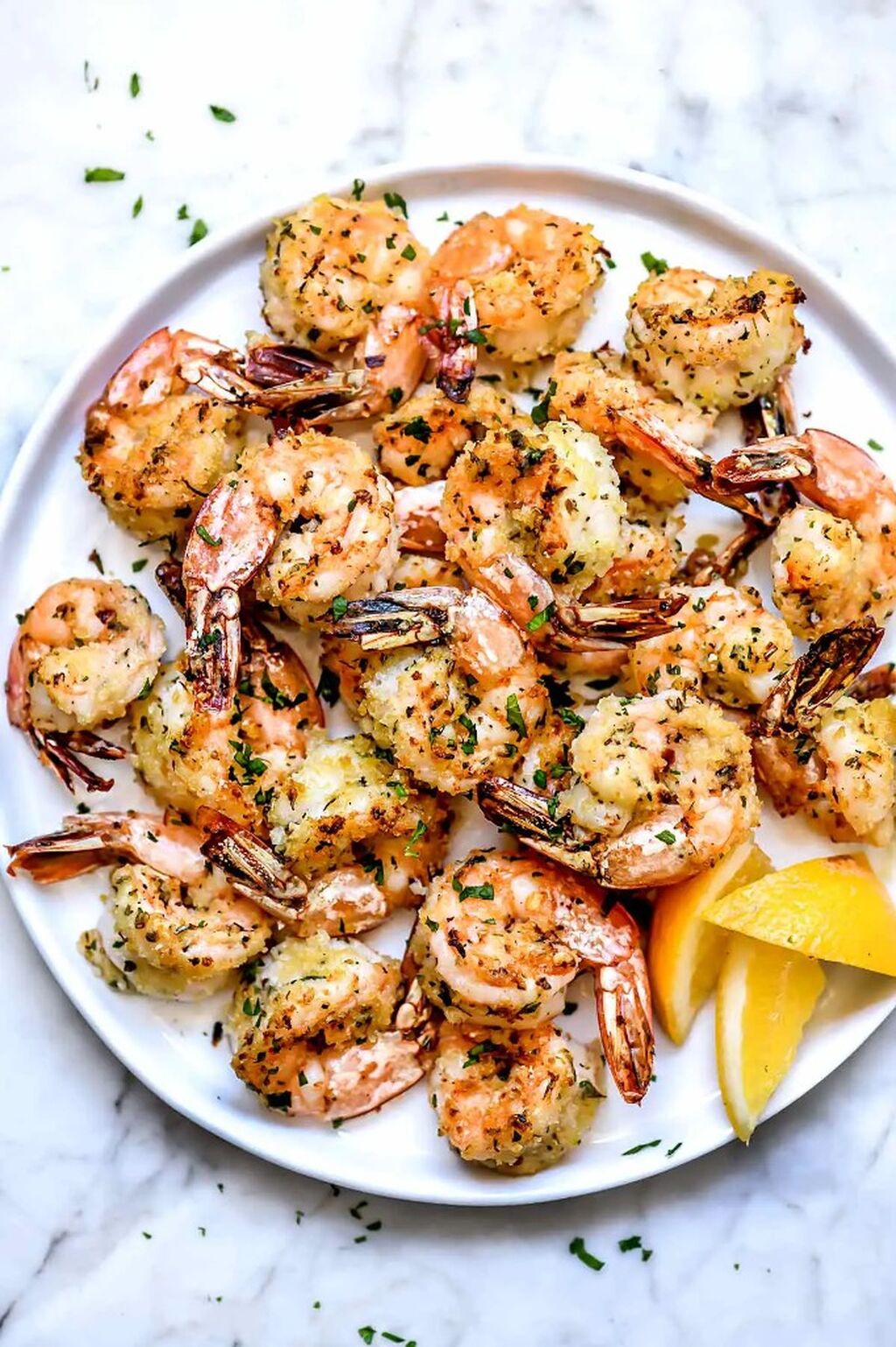 Crispy Baked Garlic Shrimp