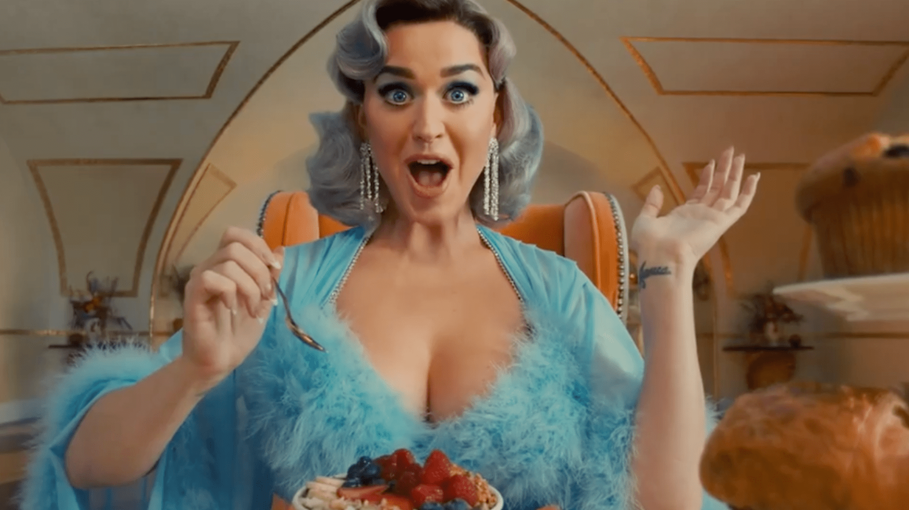 Katy Perry is a visual feast in ad for Just Eat 
