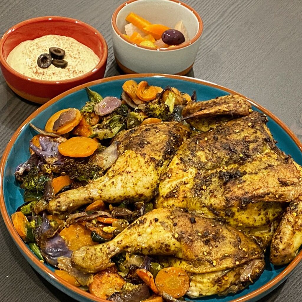 Middle-Eastern Roast Chicken
