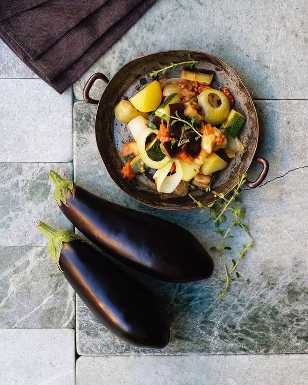 Aubergine-recept
