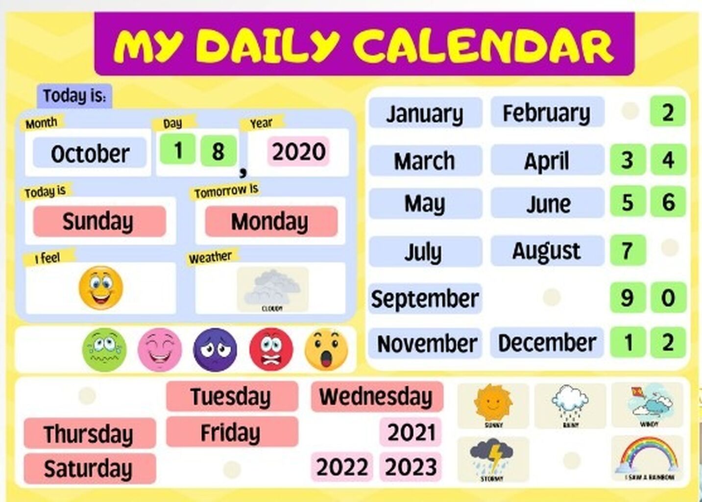 SHOPEE: MY DAILY CALENDAR