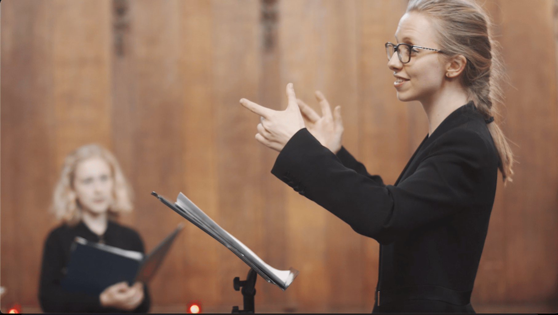 Music video: Nadia Boulanger Cantique 