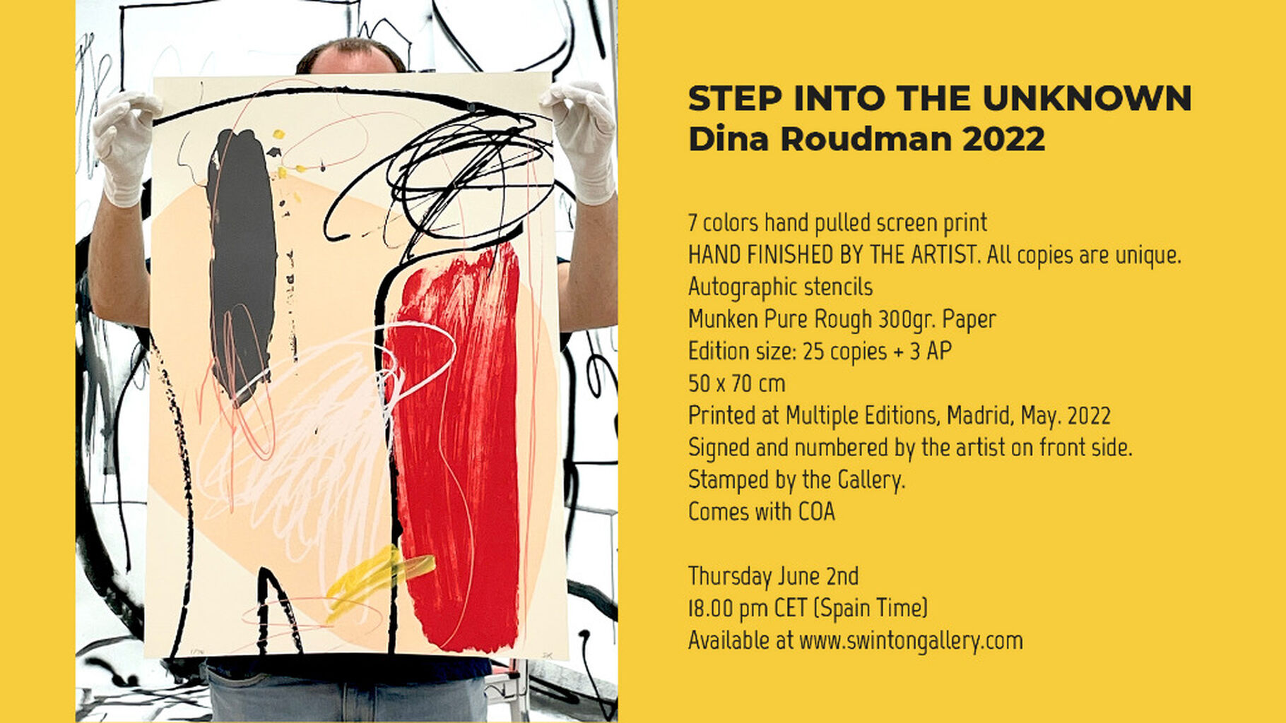  STEP INTO THE UNKNOWN by  DINA ROUDMAN