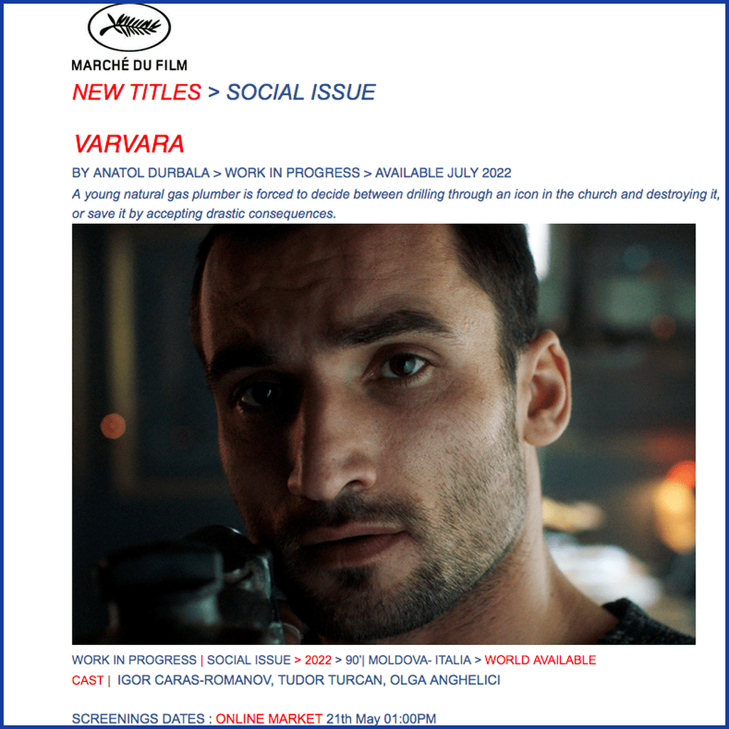 VARVARA roughcut @MarcheDuFilm 2022
