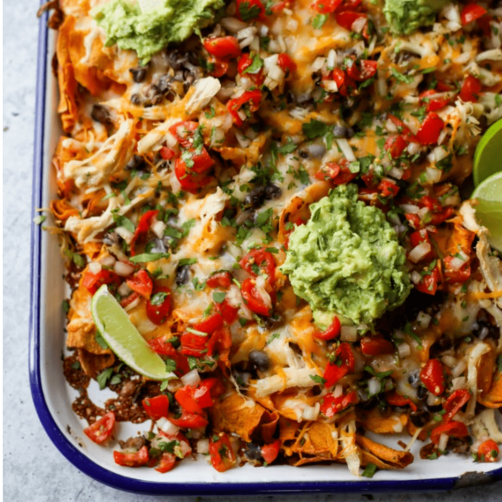 Loaded Sweet Potato Nachos