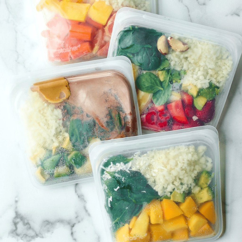 Healthy Make-Ahead Frozen Smoothie Packs