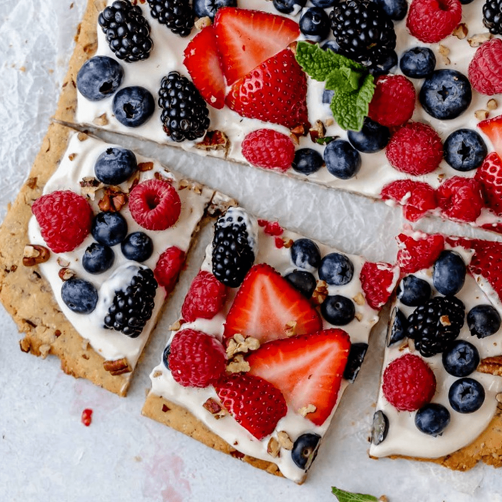 Gluten-Free Berry Fruit Pizza