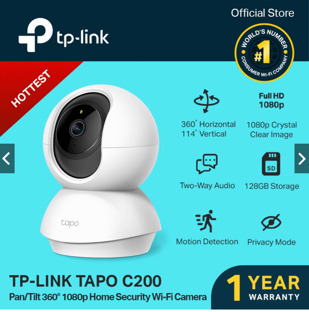 Tapo C200 Smart CCTV Wi-Fi Camera