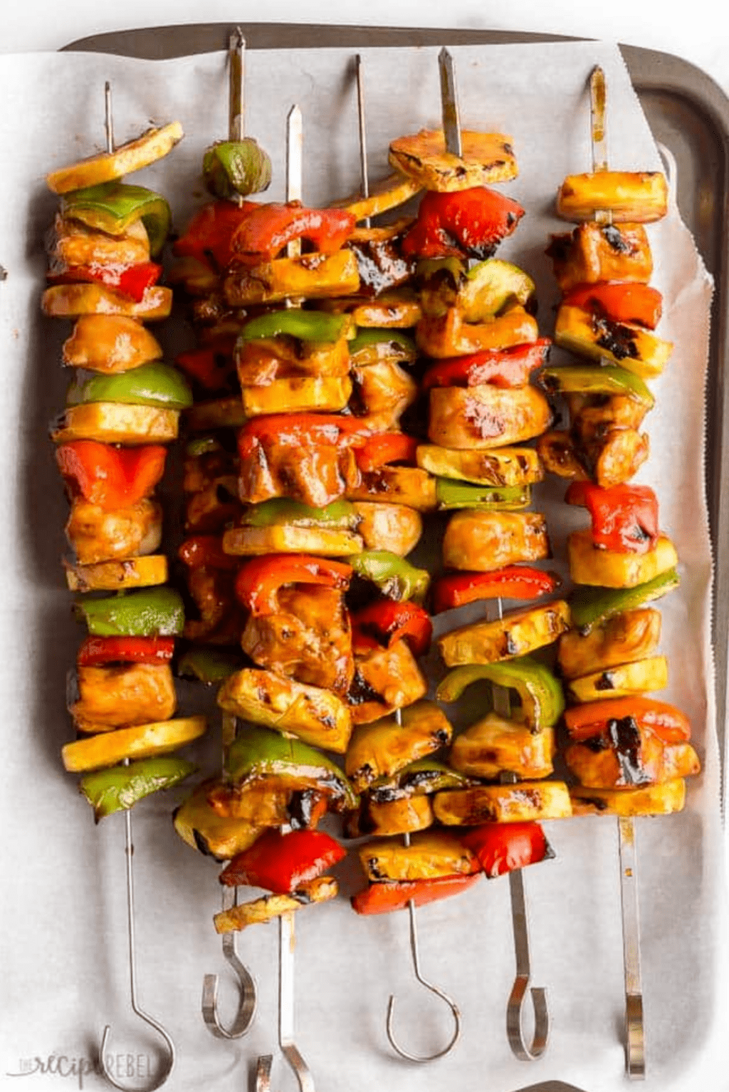 Hawaiian Chicken Kabobs
