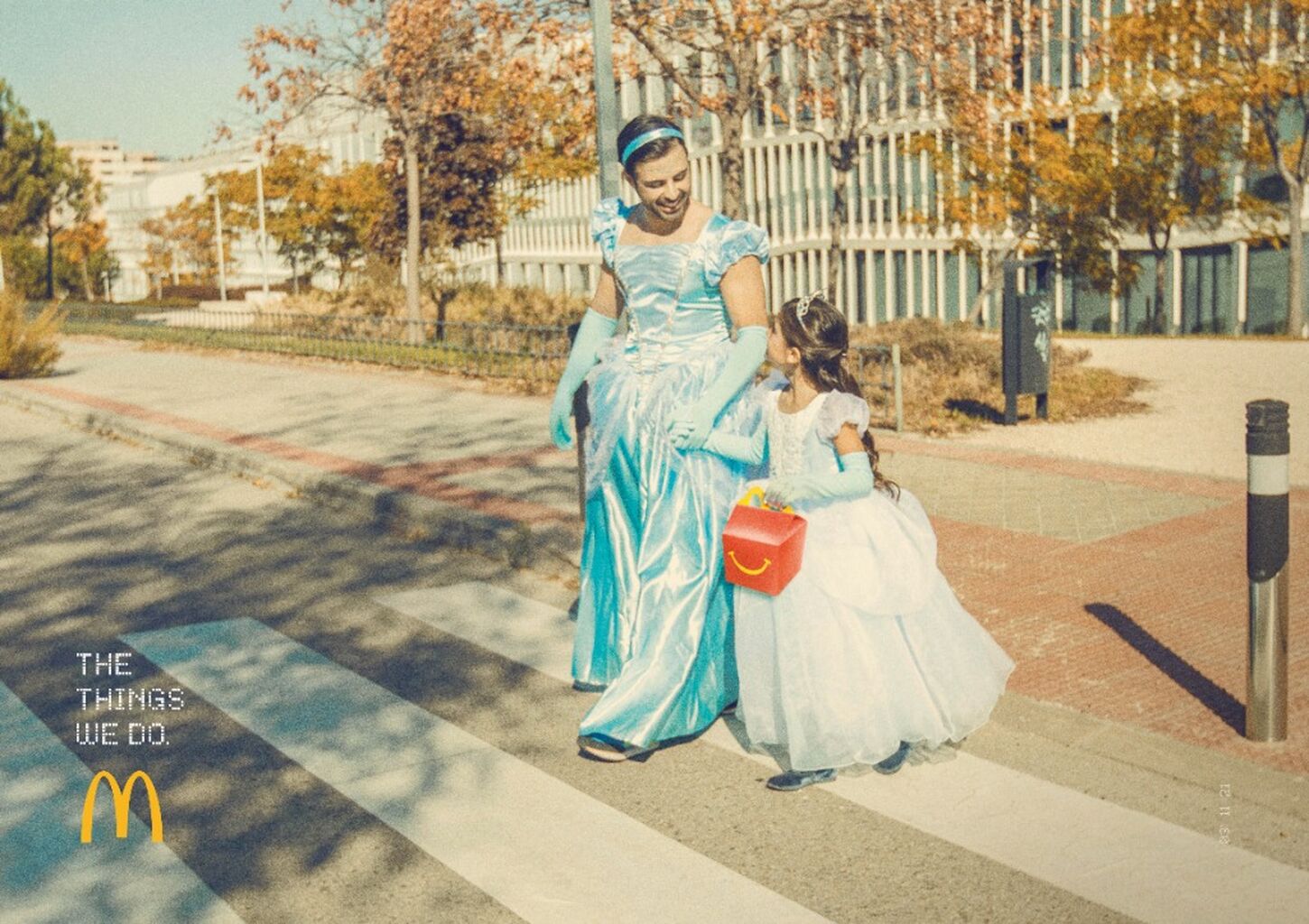McDonald's Father's Day ads celebrate dads who dress up for their kids