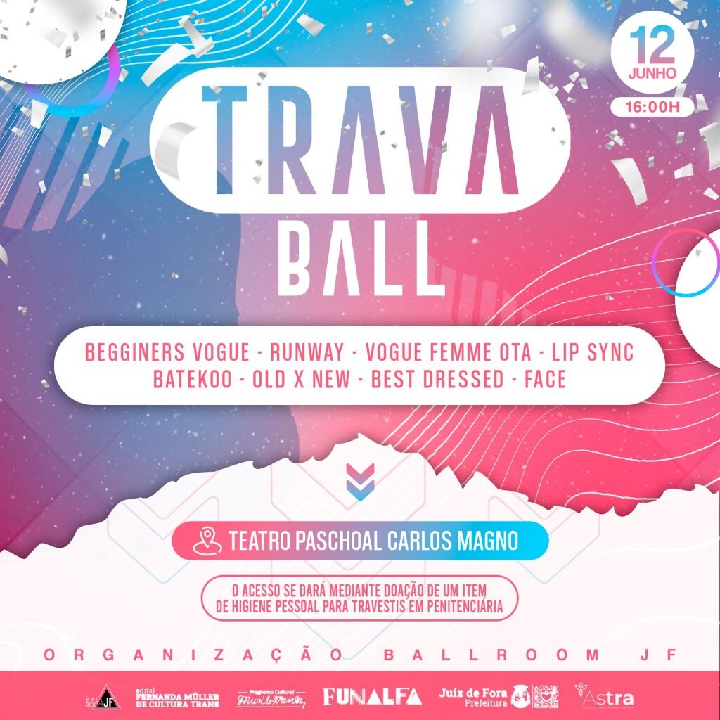 Teatro Paschoal recebe evento da cultura ballroom no domingo, 12