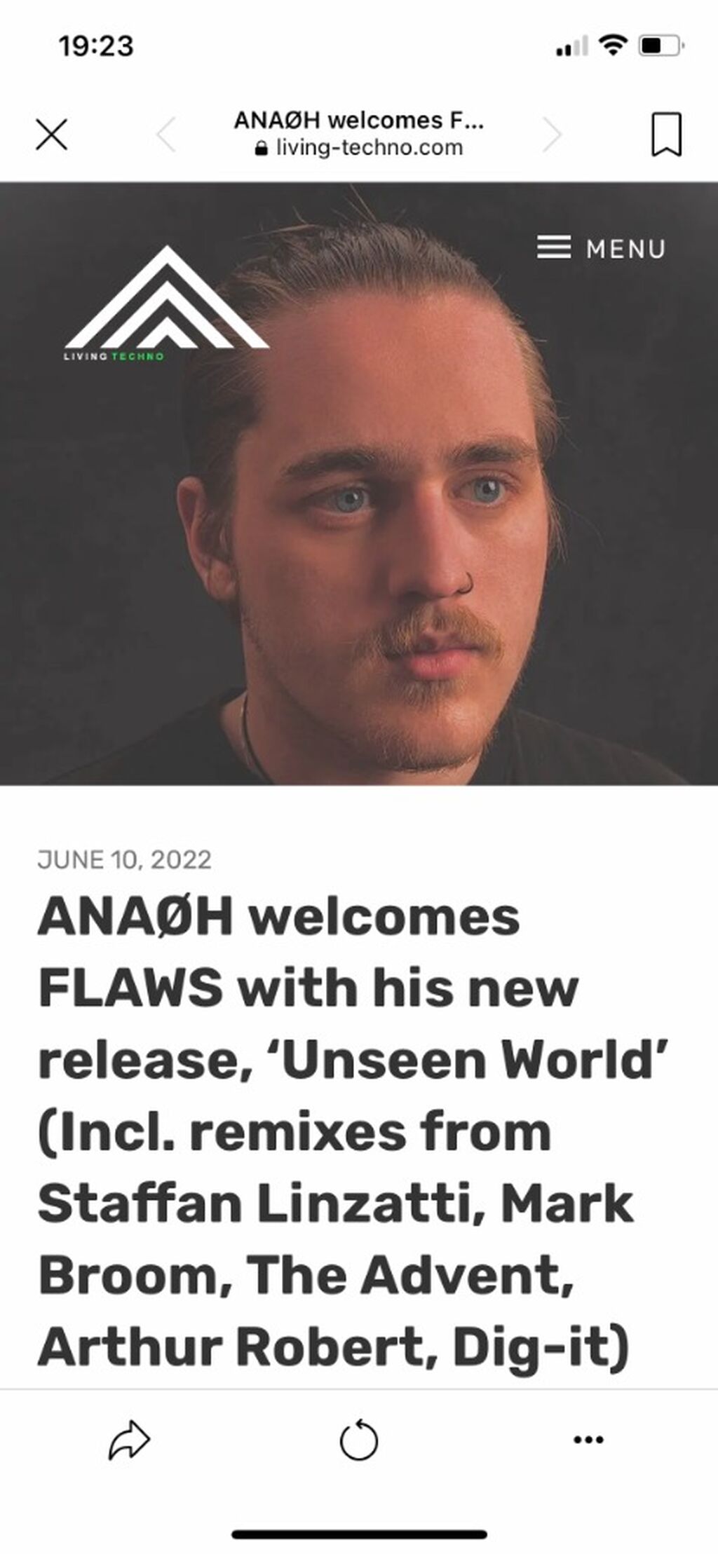 Living Techno Preview 'Unseen World' 