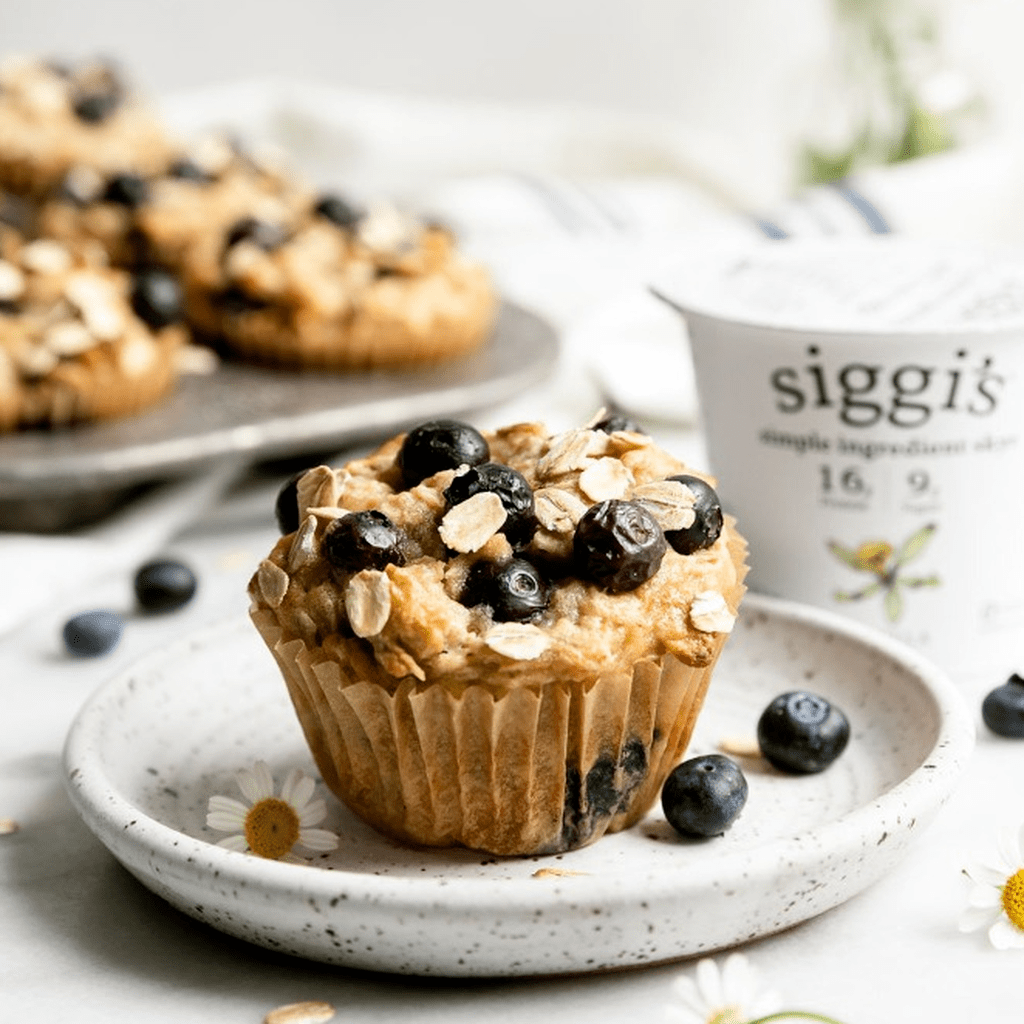 Blueberry Oatmeal Muffins