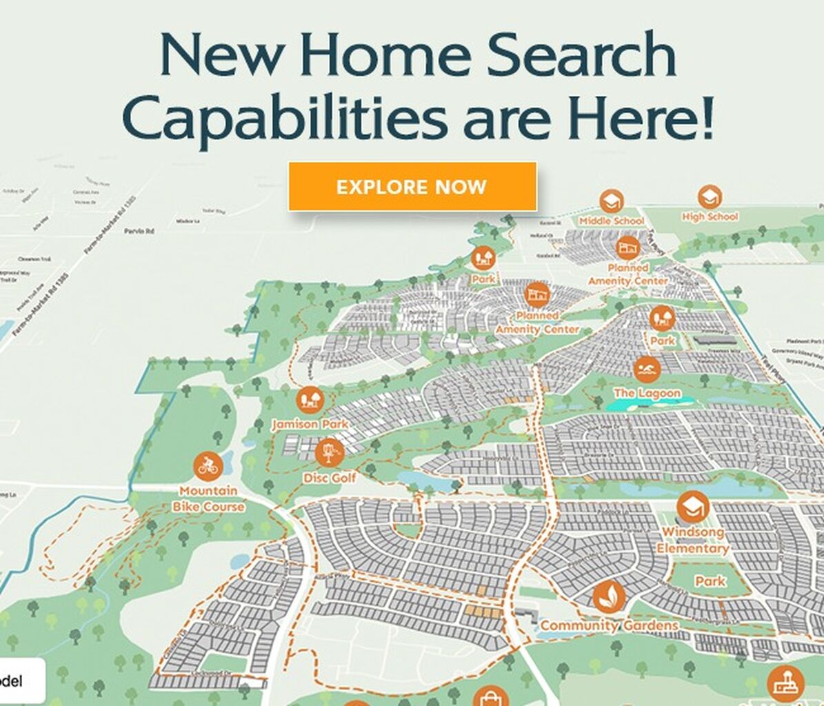 New Home Search Capabilities