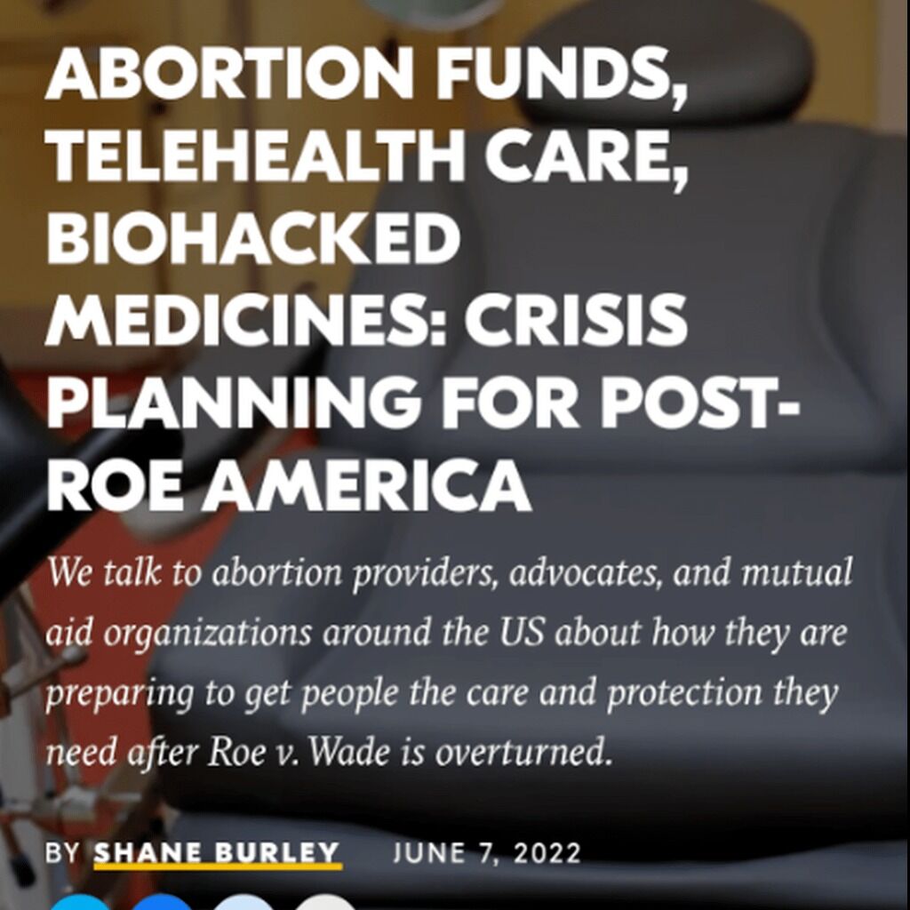 The Real News - Abortion Funds, Telehealth Care, Biohacked Medicines: Crisis Planning for Post-Roe America