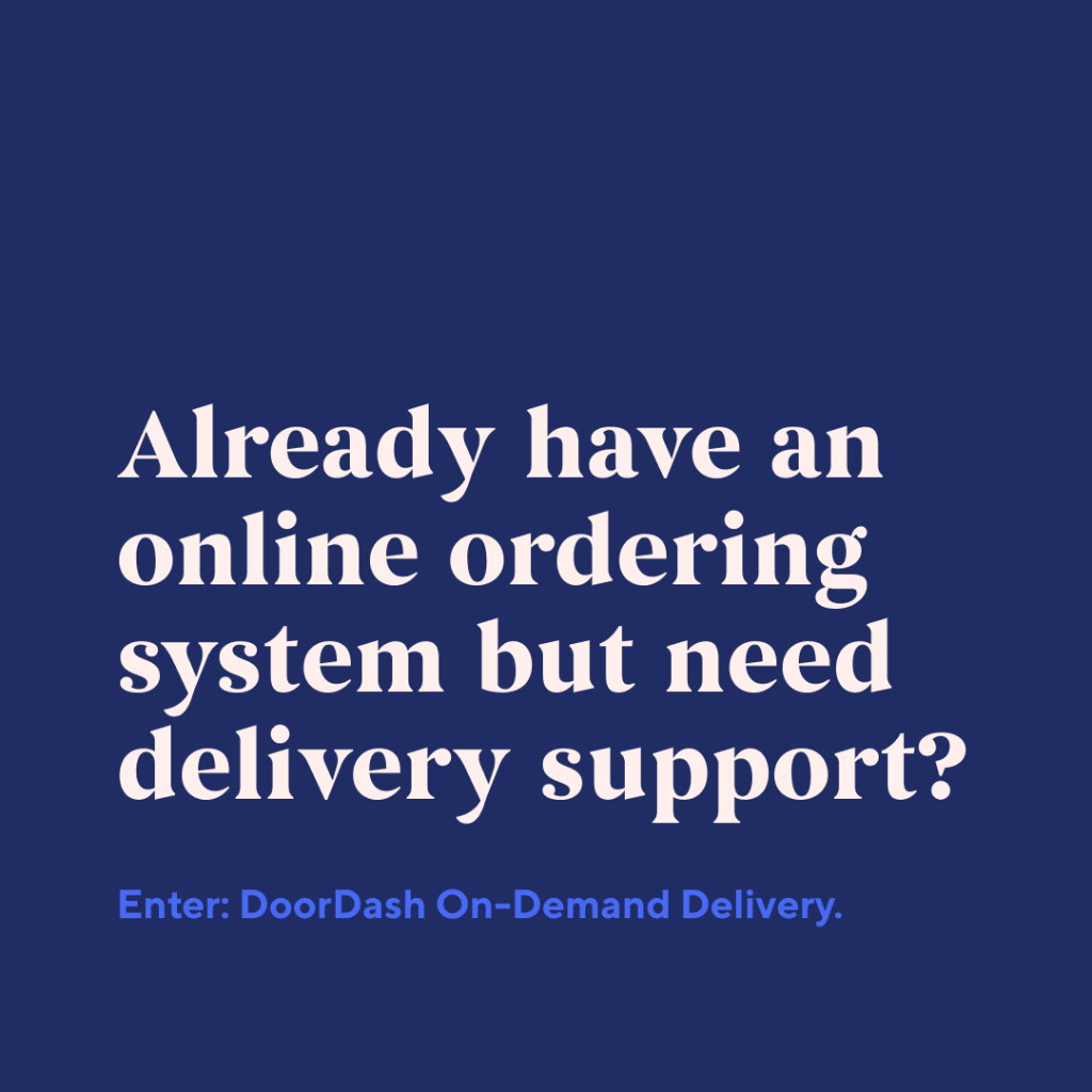 DoorDash Drive Whitepaper