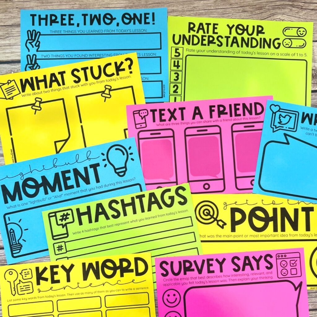 Print & Digital Exit Slips