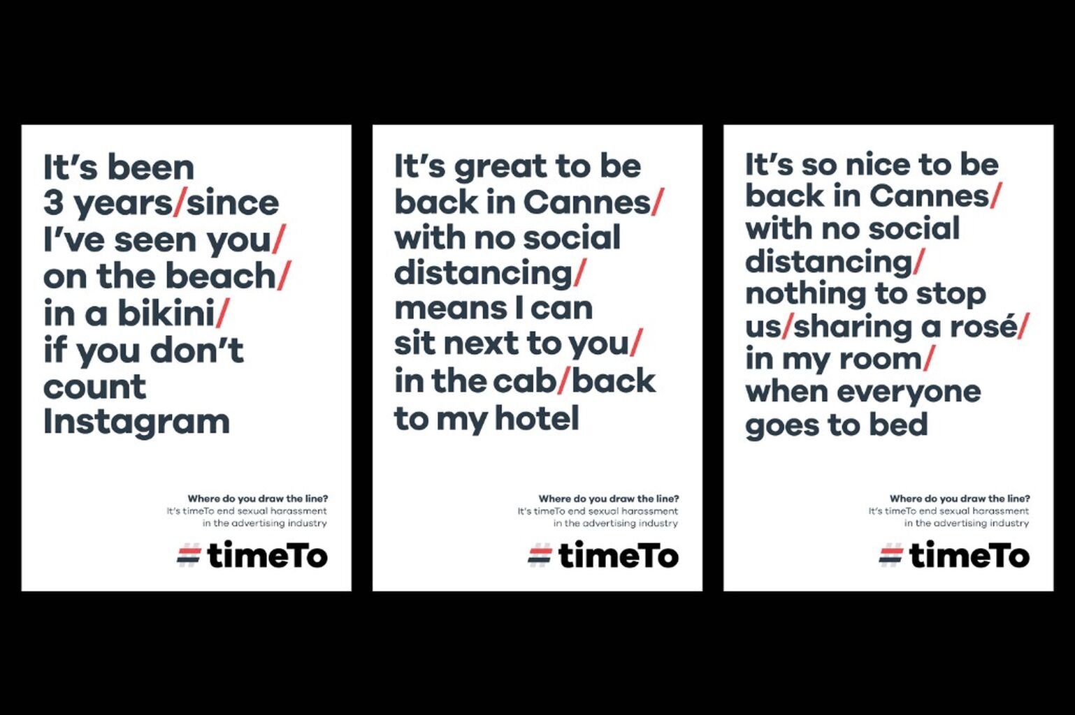 A SEXUAL HARASSMENT WARNING FOR POST-PANDEMIC CANNES LIONS