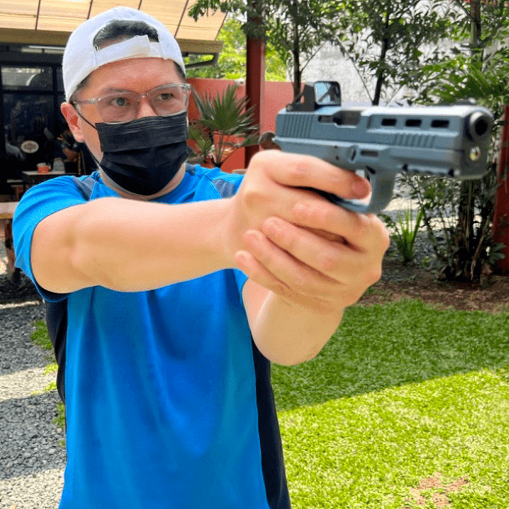 Know more about the STK 100 pistol and the TACS Expo