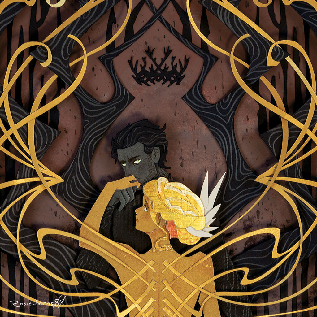 Wrought in Gold - The Plated Prisoner Print