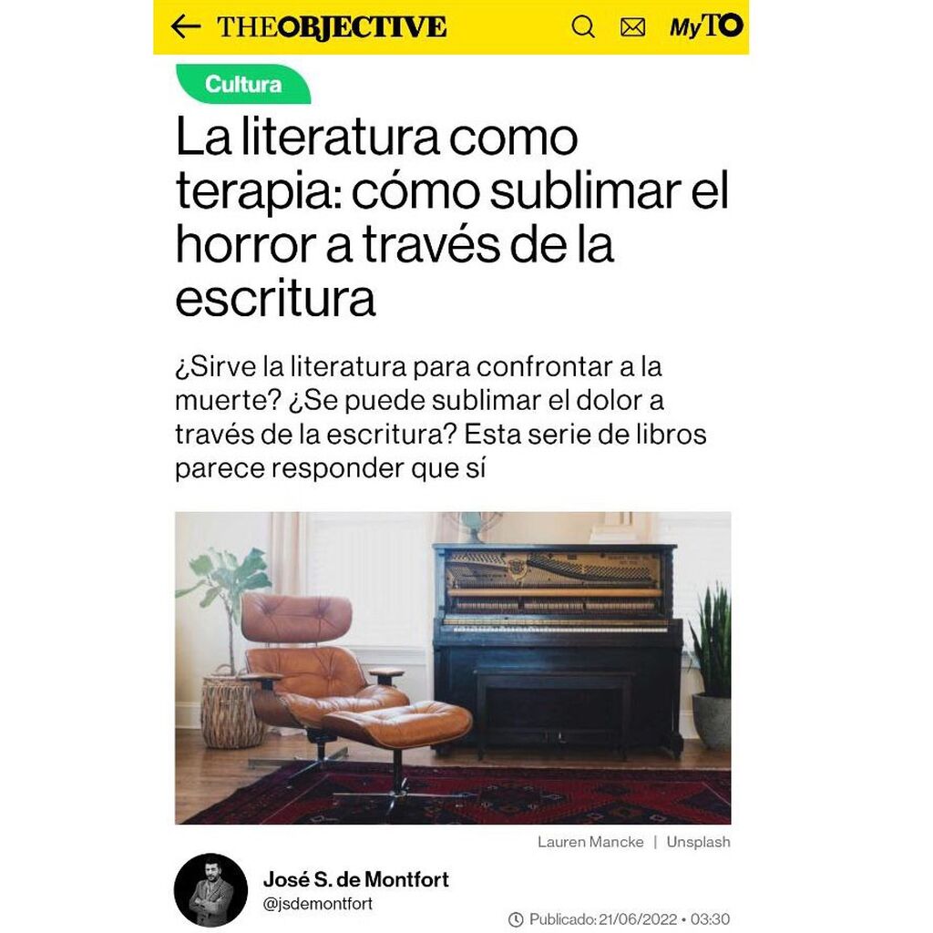 Art&iacute;culo sobre &laquo;Ritual de duelo&raquo; en The Objective