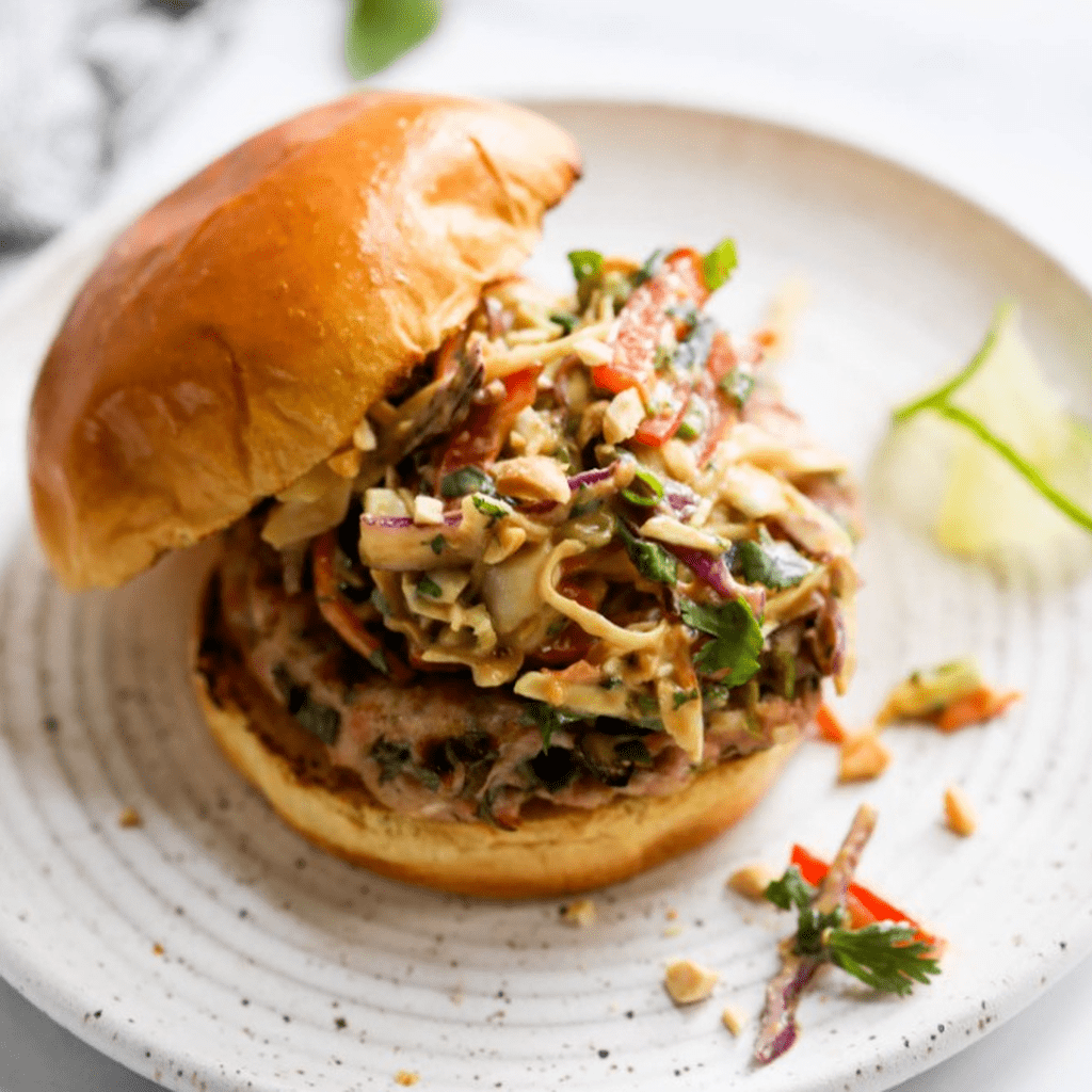 Grilled Pork Burger