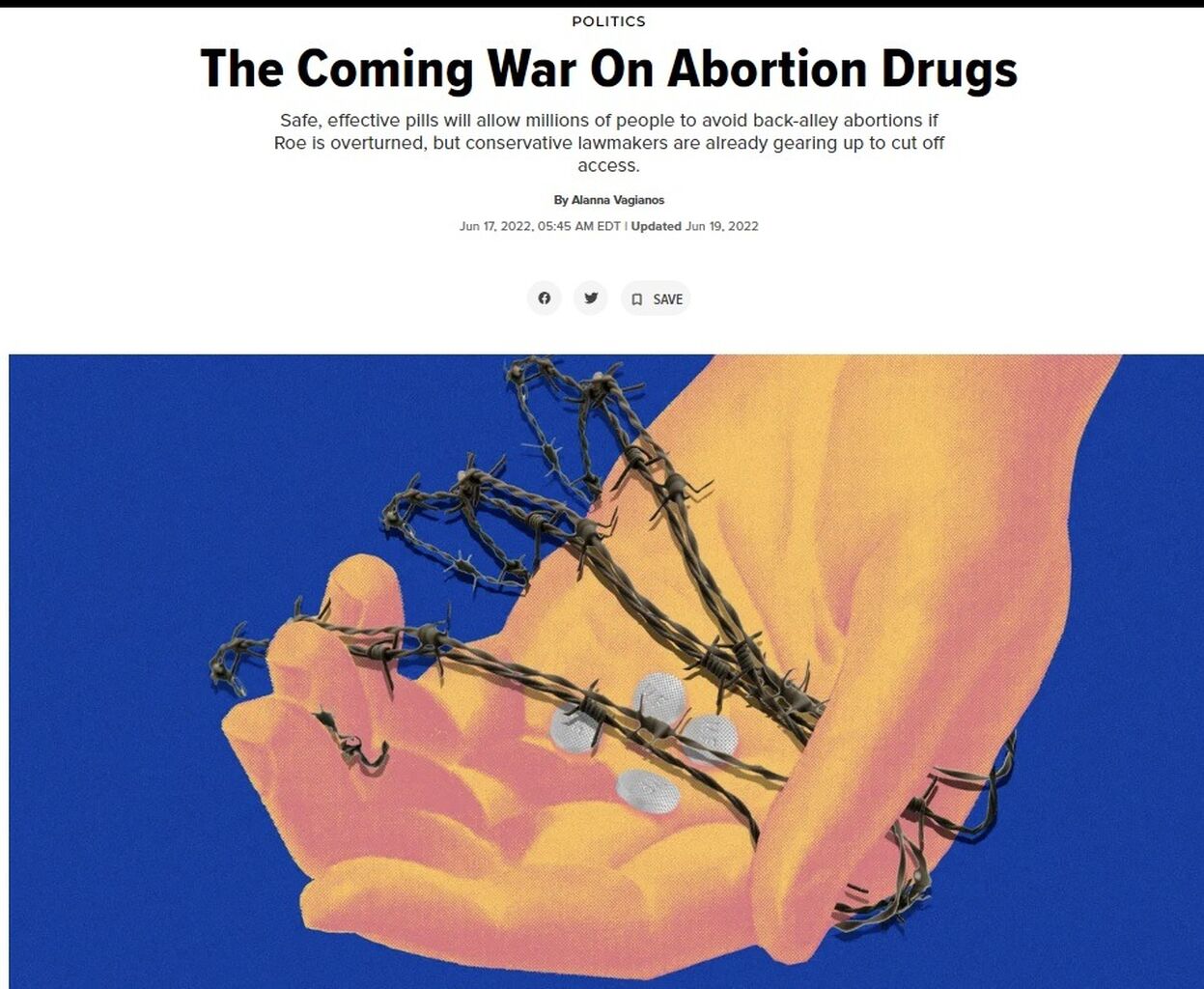 Huffpost - The Coming War On Abortion Drugs