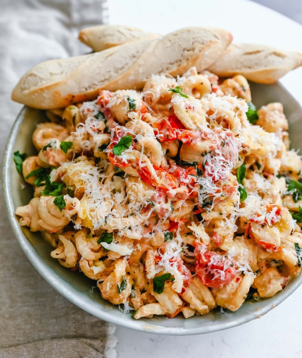 Boursin Cheese Baked Pasta