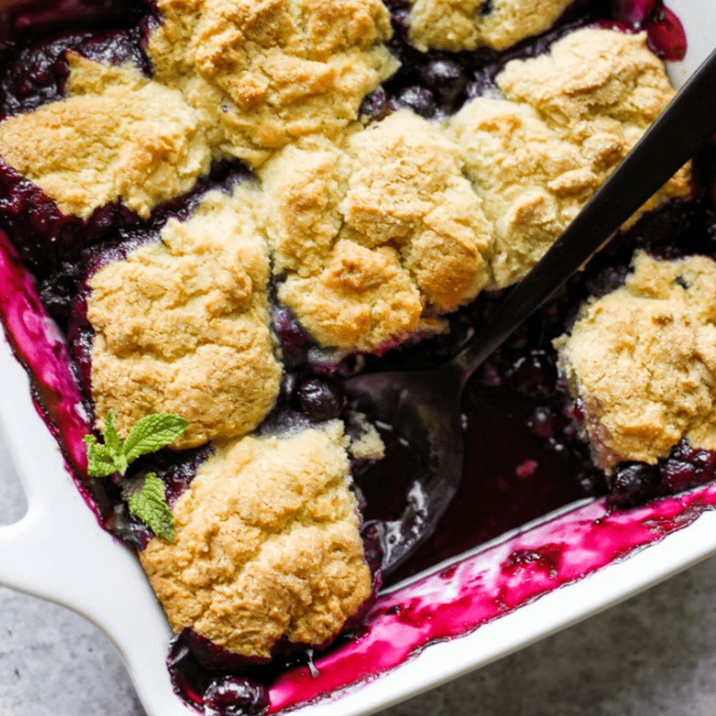 Blueberry Cobbler