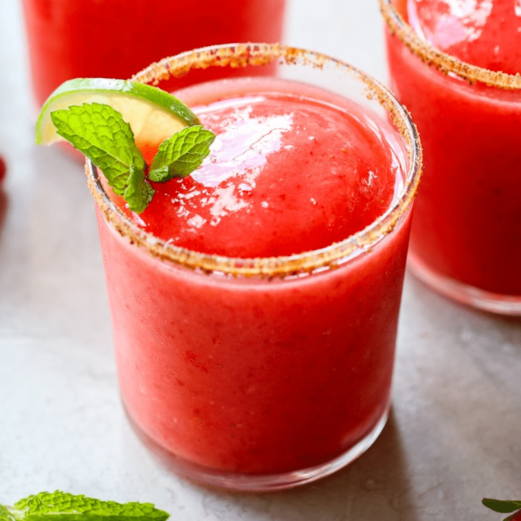 Frozen Strawberry Margaritas