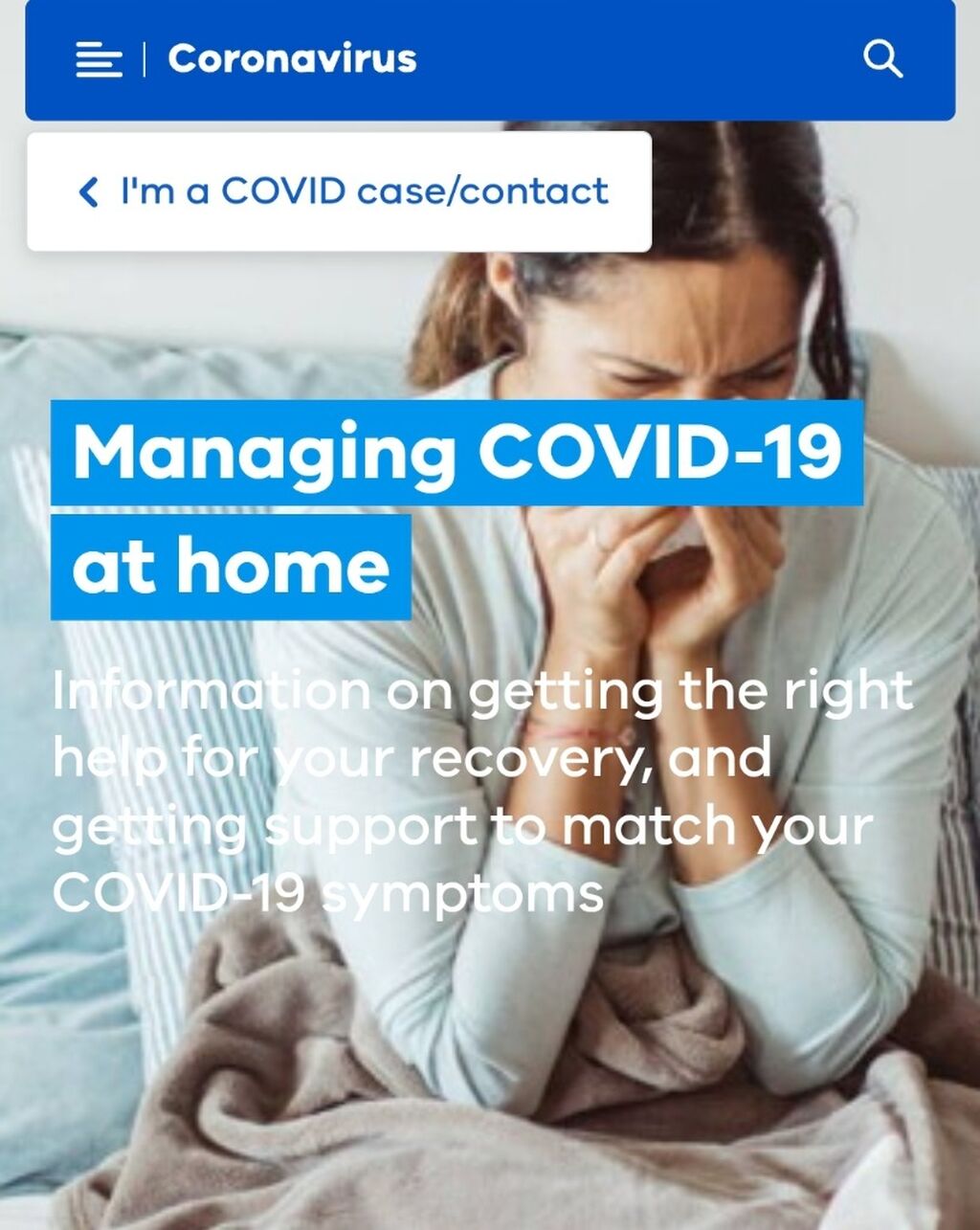 Manage COVID-19 At Home