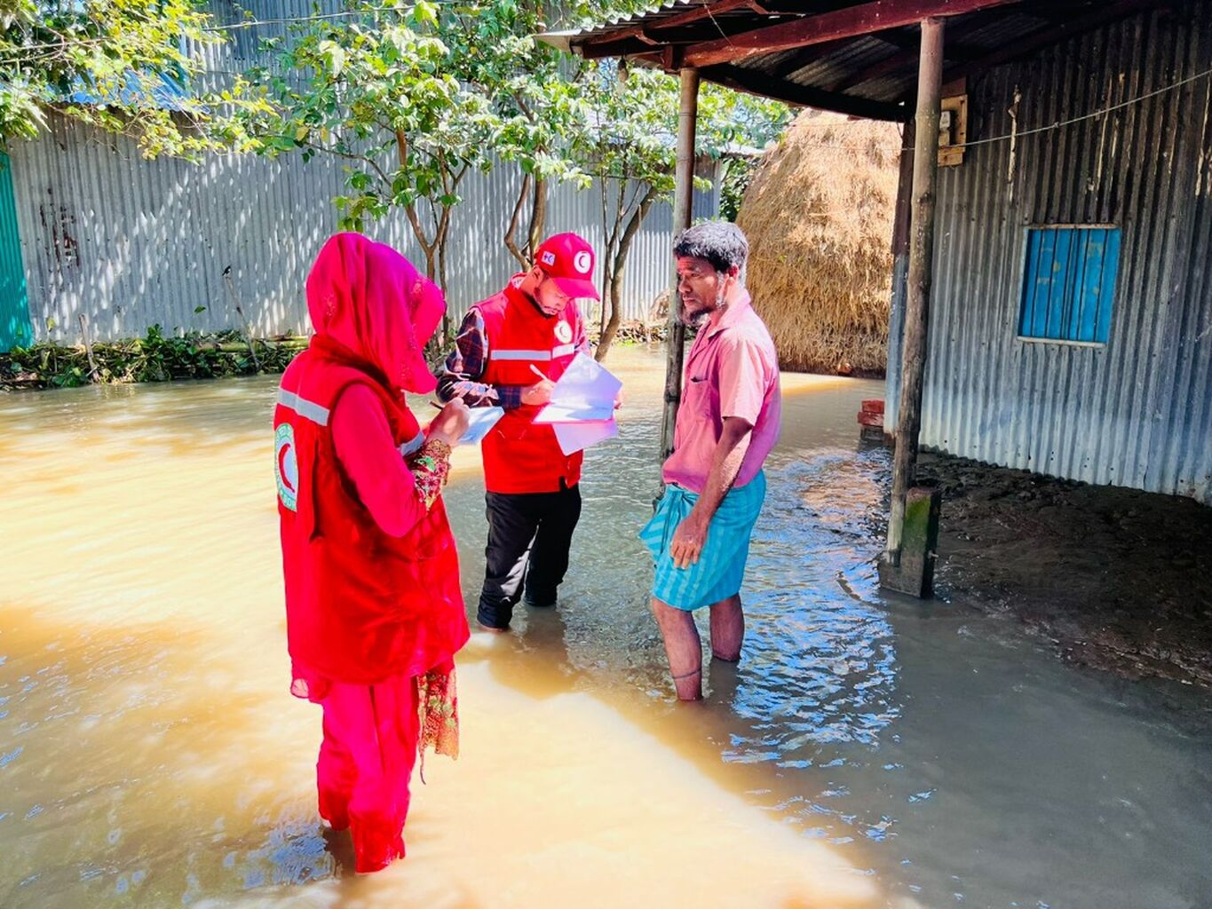 🤝 Floods in Assam, India and Bangladesh