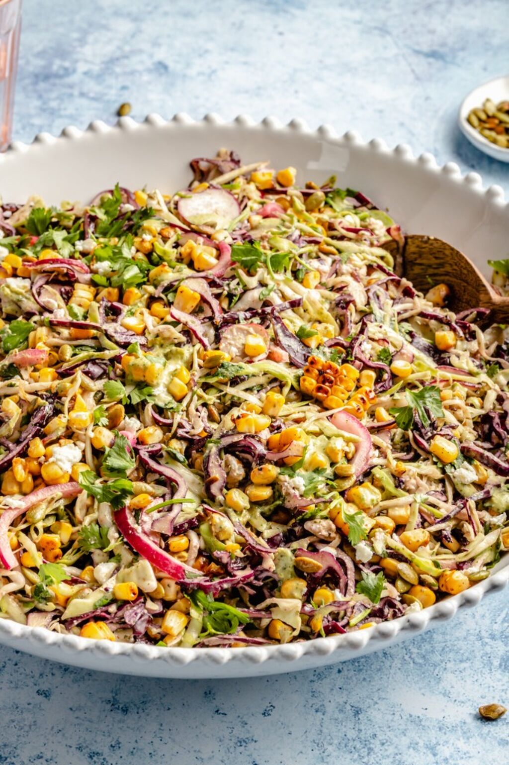 Street Corn-Inspired Spicy Slaw