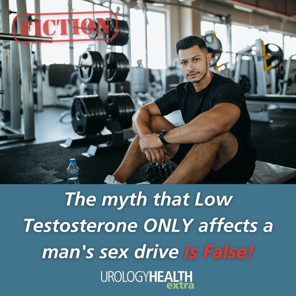 It's #FactOrFiction Friday‼️ While one of the first signs of low testosterone is loss of sex drive, #LowT can be linked to mood swings, fatigue, low energy and a lack of drive to get up and do things.