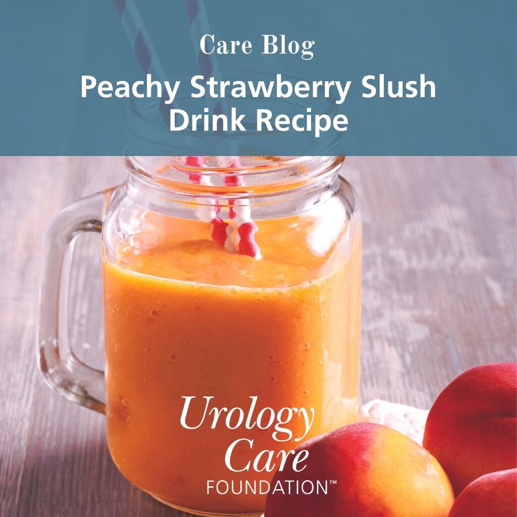 Kick off your 4th of July weekend fun with this yummy, refreshing Peach & Strawberry Slush drink recipe!