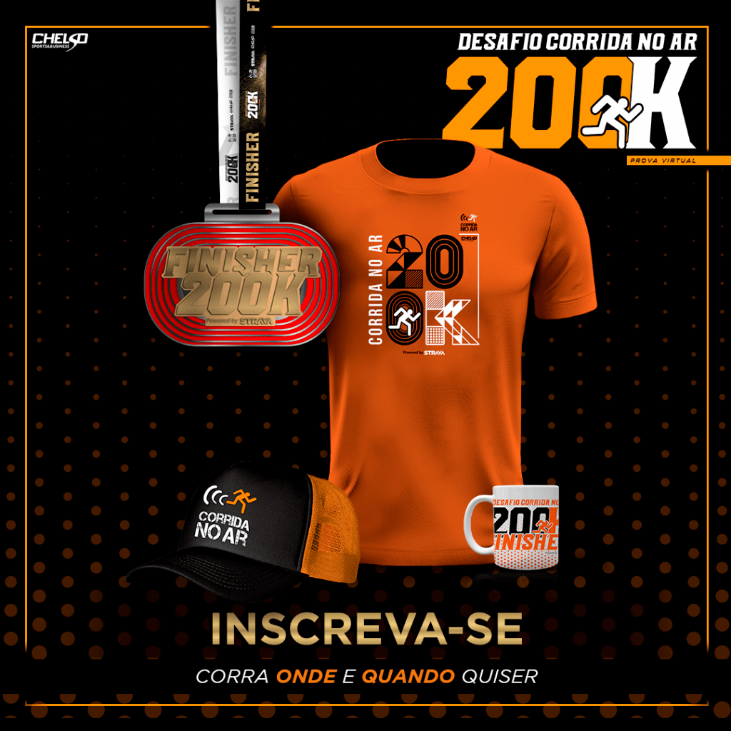 Corrida Virtual 200K Corrida no Ar