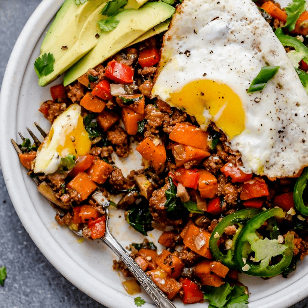 Tex Mex Sweet Potato Hash