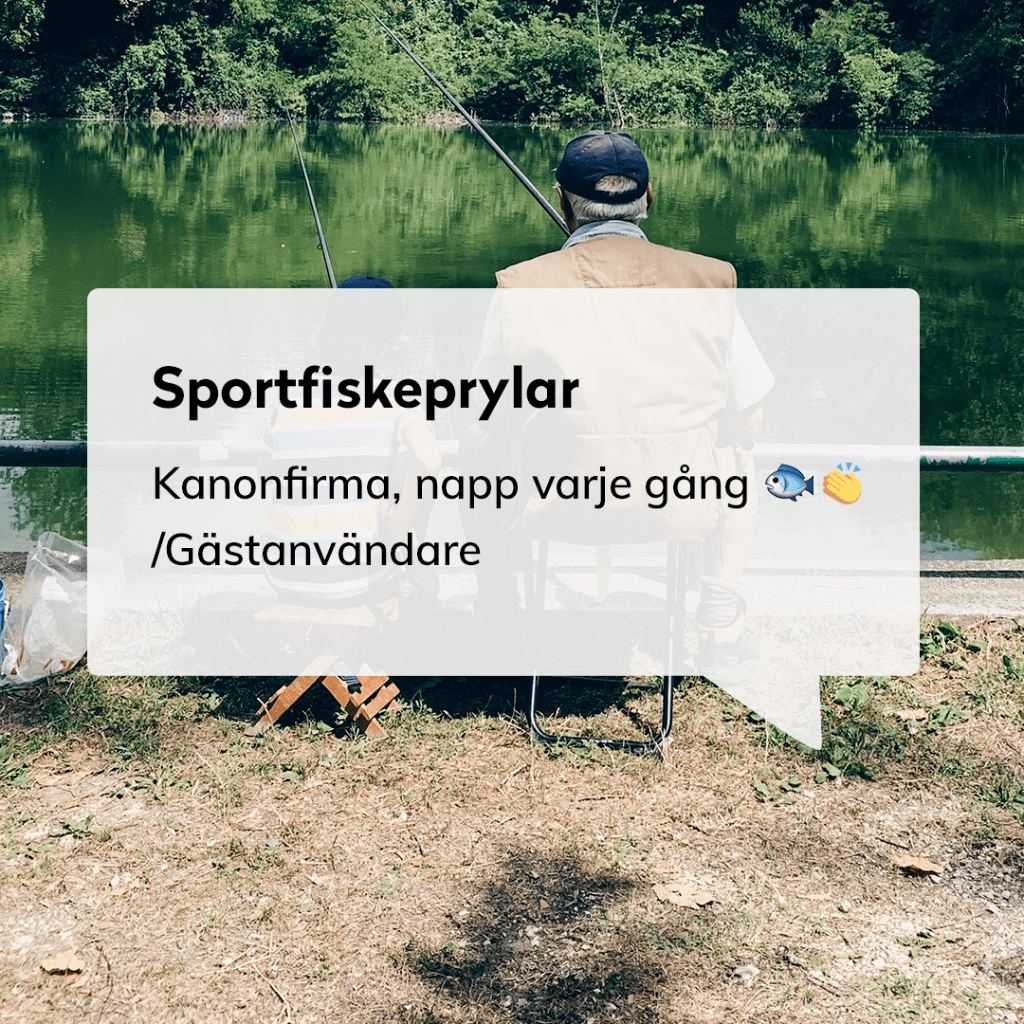 St&ouml;tta din favoritbutik 💛