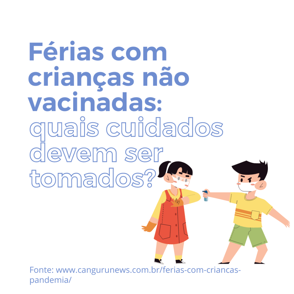 F&eacute;rias com crian&ccedil;as n&atilde;o vacinadas
