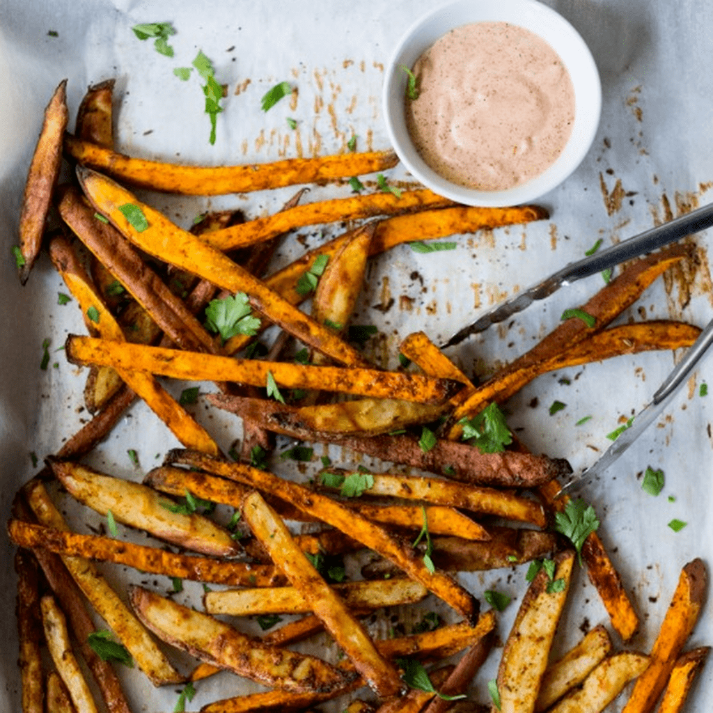 Baked Harissa Fries