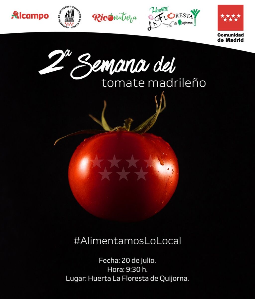 La Comunidad de Madrid organiza la Segunda Semana del tomate madrile&ntilde;o