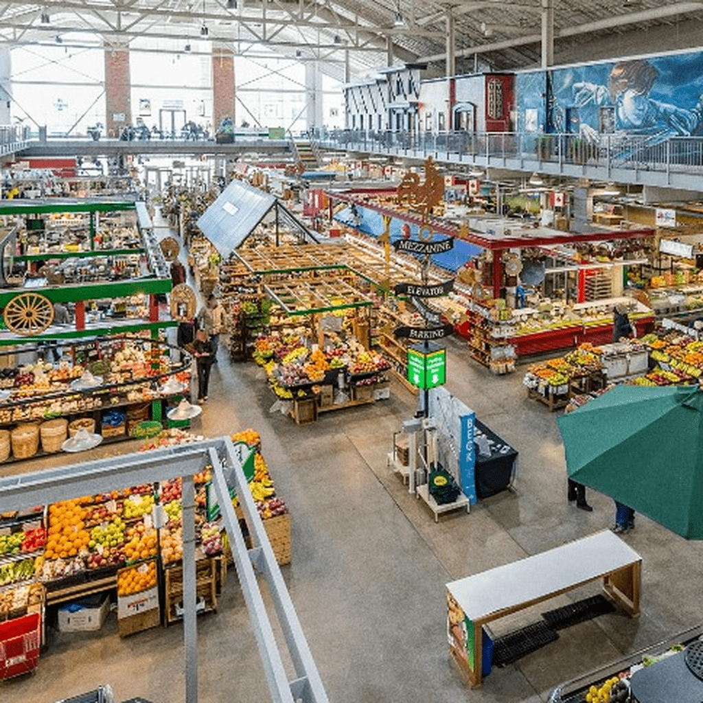Bustling Summer Markets