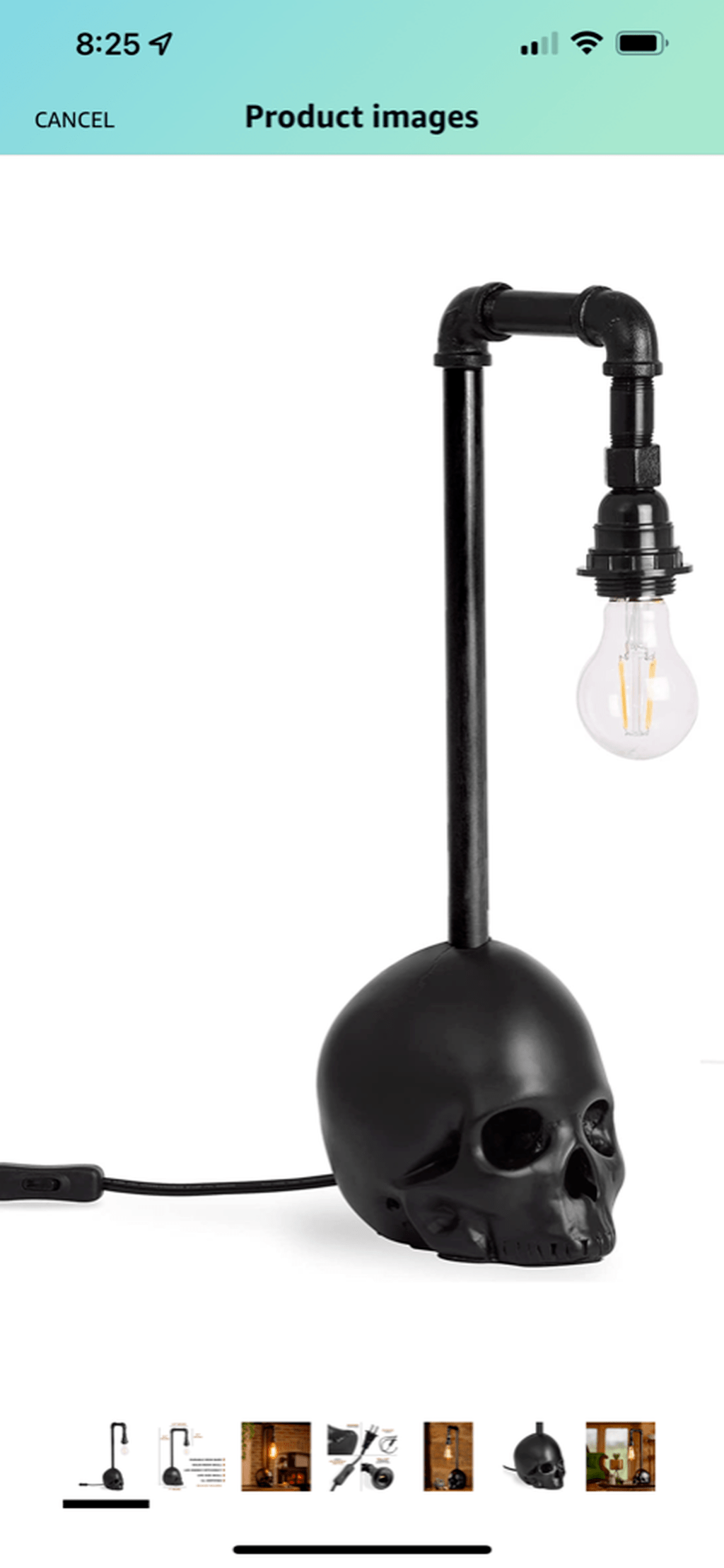 Skull Lamp