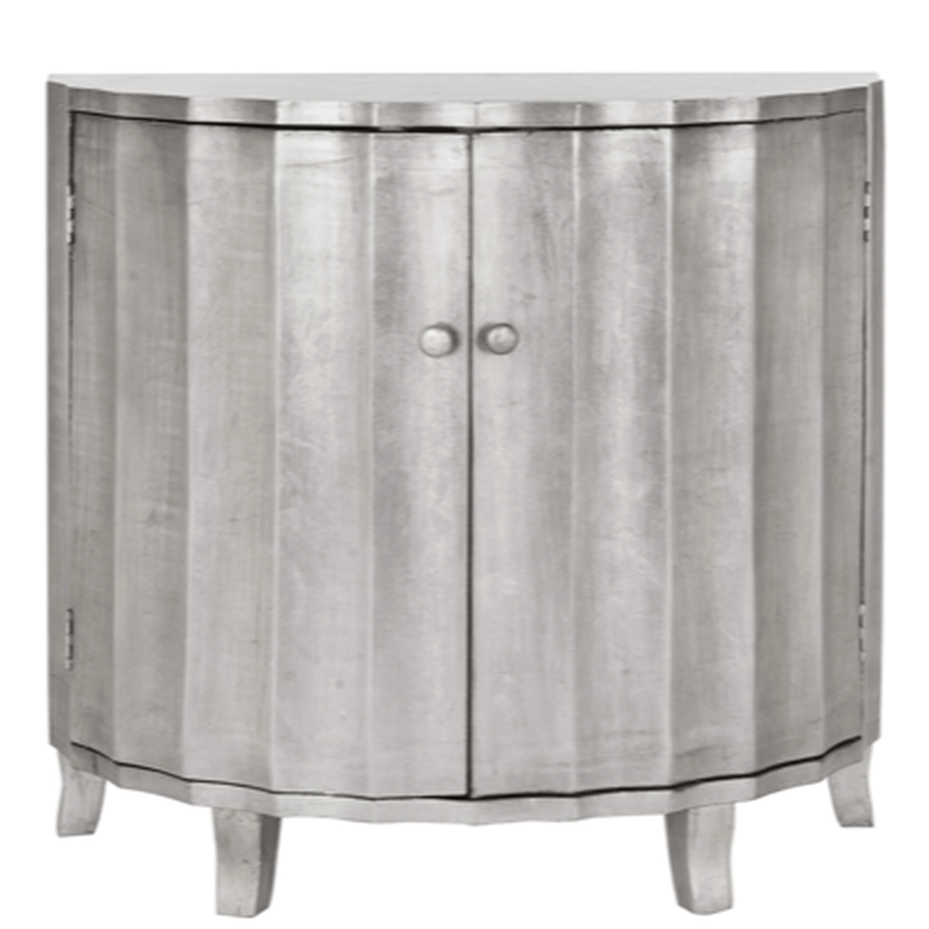 Silver Leaf Console