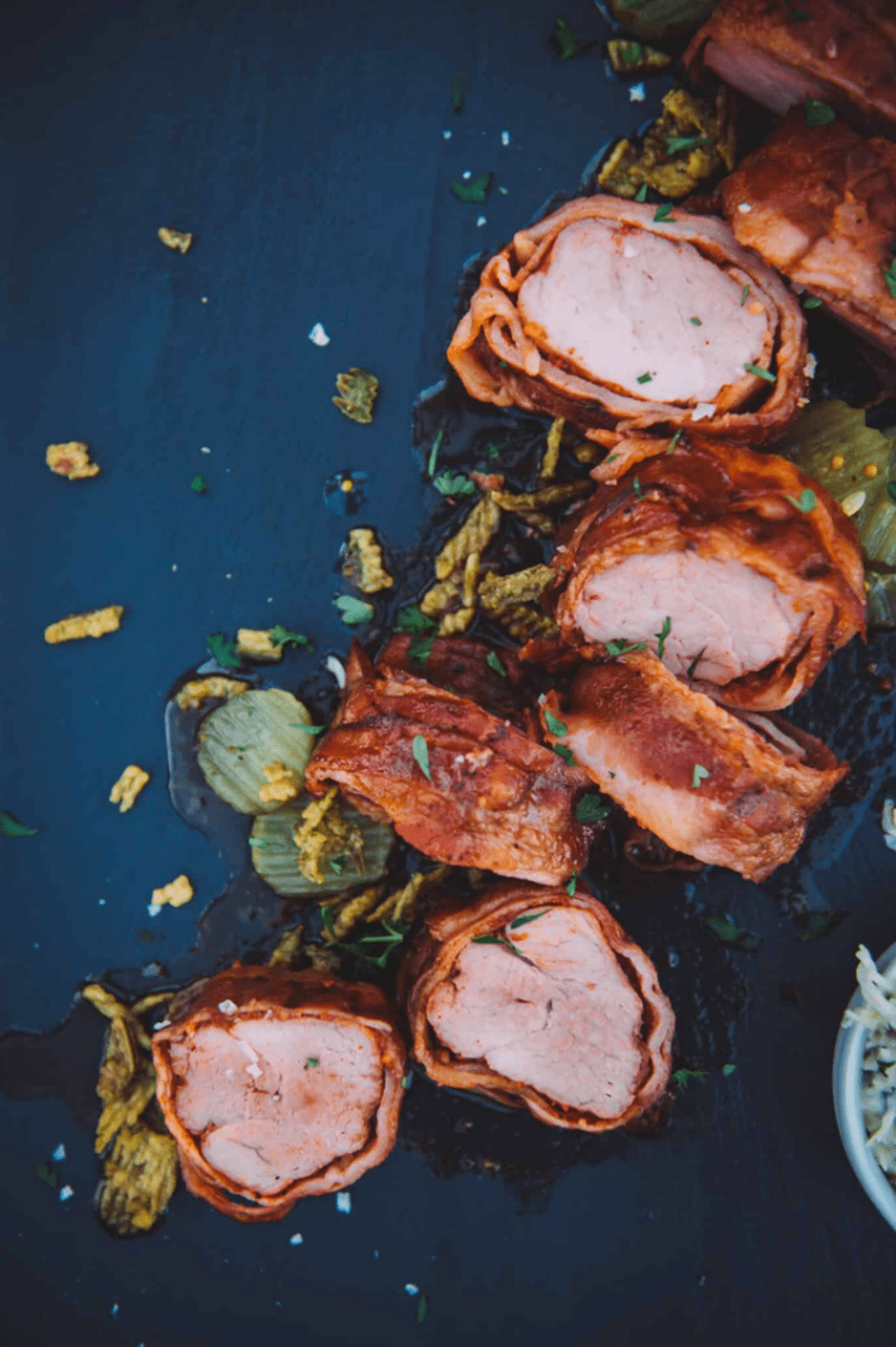 Smoked Bacon Wrapped Pork Tenderloin